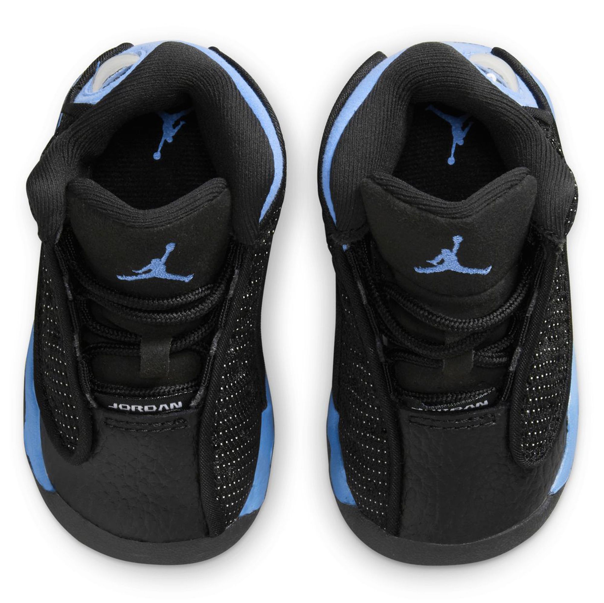 Jordan 13 Retro Black/University Blue/White Grade School Kids' Shoe -  Hibbett