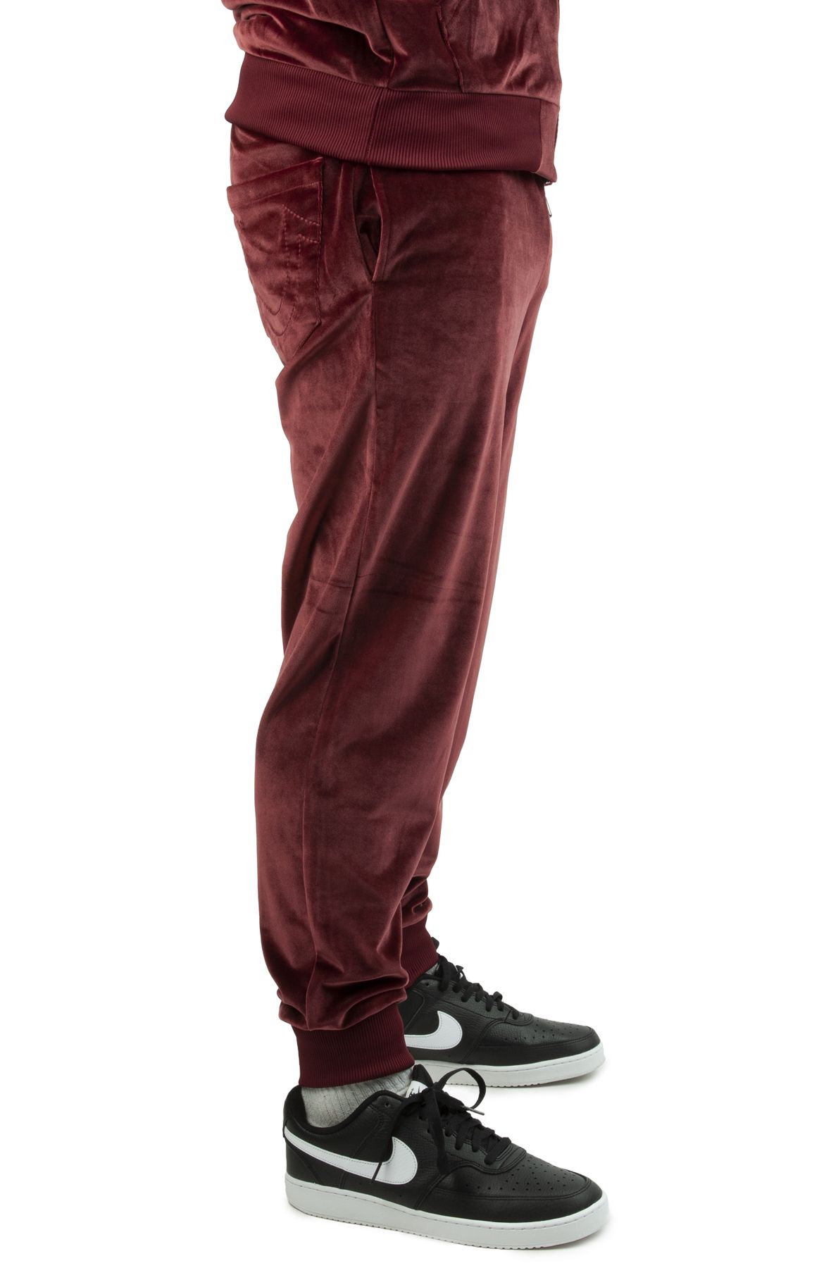 TRUE RELIGION Velour Logo Jogger 106541-6003 - Shiekh