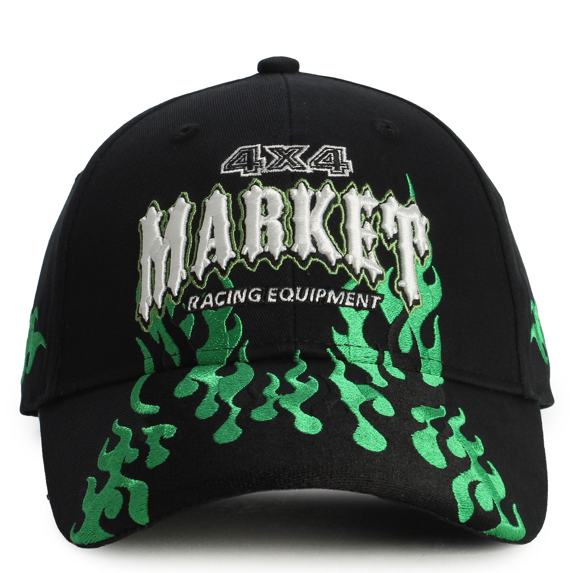 MARKET Toxic Flames Gambling Style Dad Hat MKT26Q2-HT0263 - Shiekh