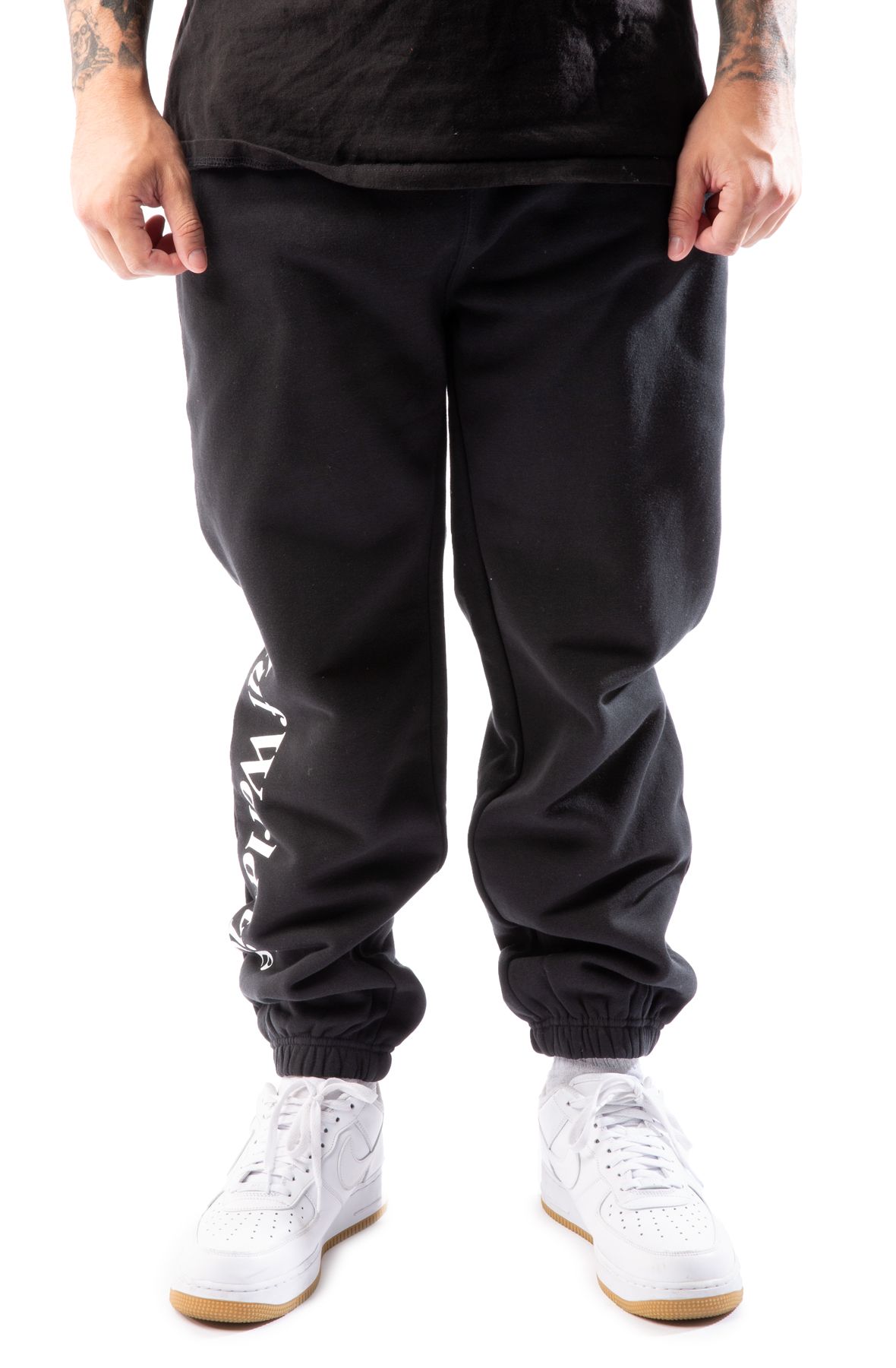 ESSENTIALS FLEECE PANT PT00176-BLK