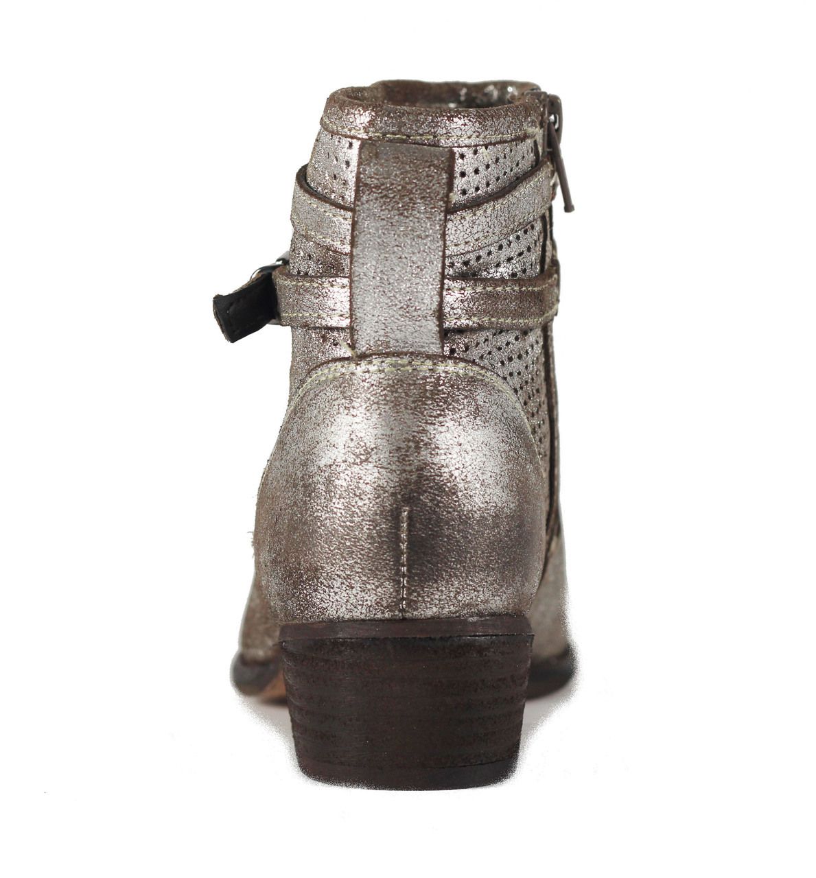 SEYCHELLES Seychelles Sanctuary Metallic Metal Bootie IB00328 PEW Shiekh
