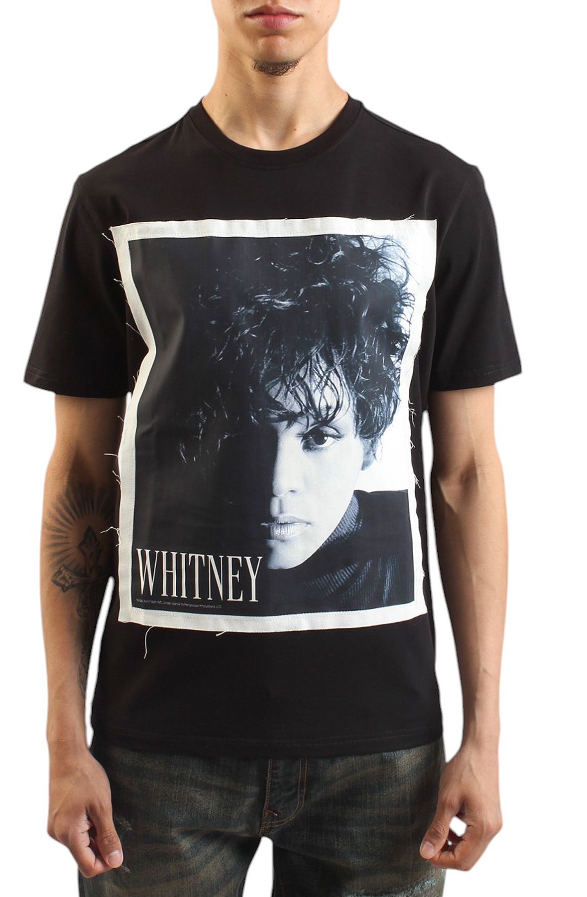 Tシャツ・カットソー [MATINKIM]bubbly graphic printing top in black BUBBLY GRAPHIC PRINTING TOP IN BLACK – Matin Kim