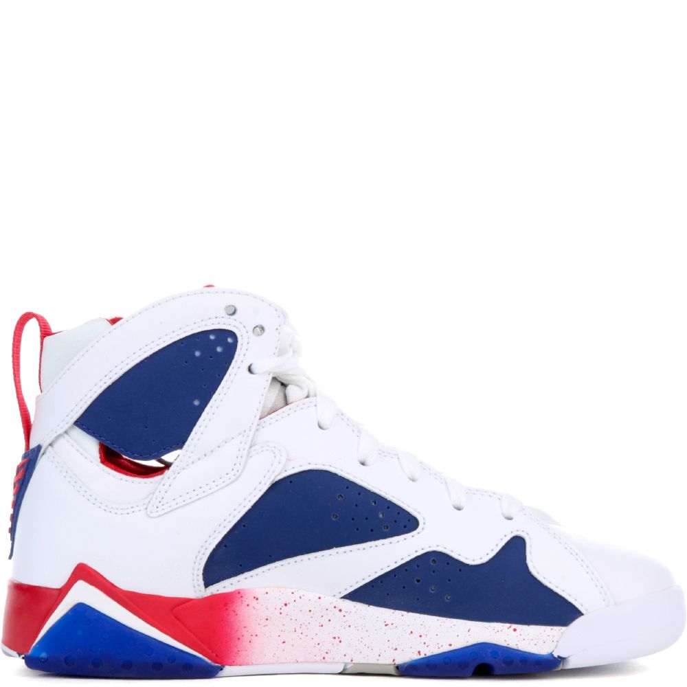 red white and blue jordan 7s