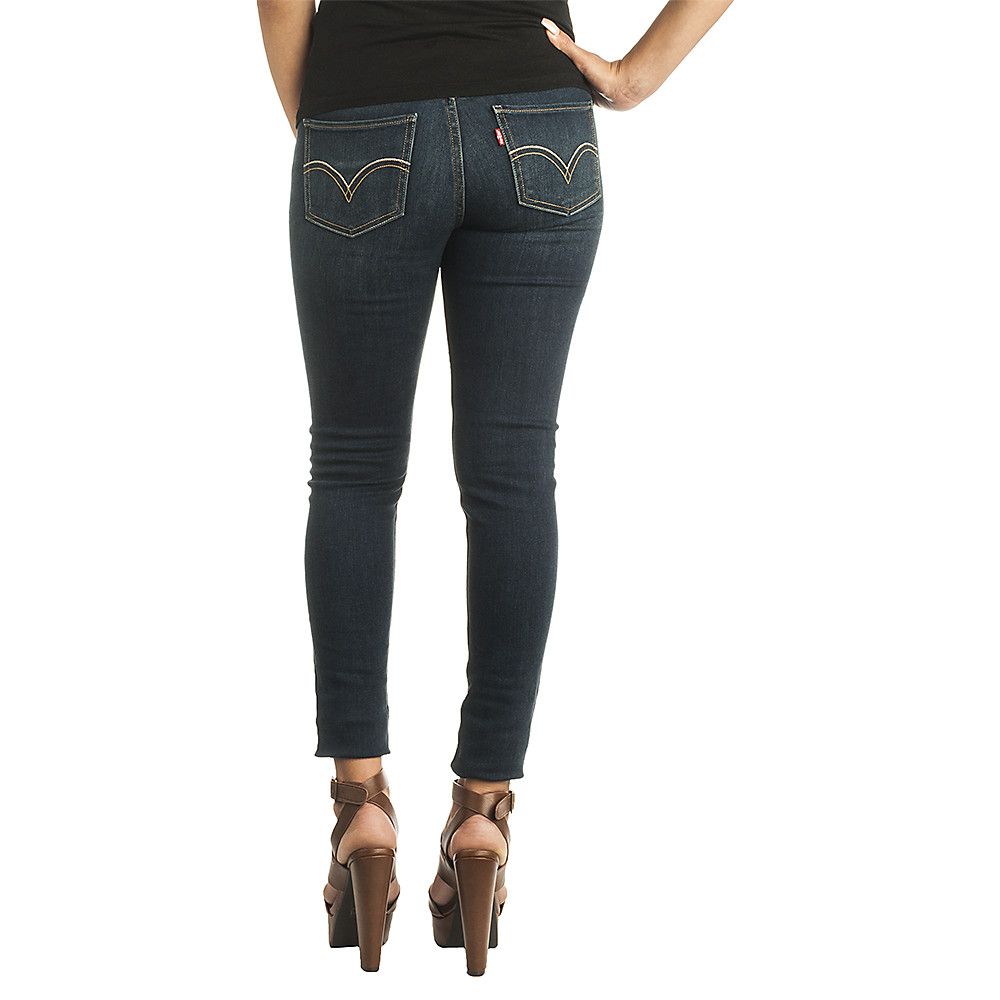 levi's 535 super skinny jeans black