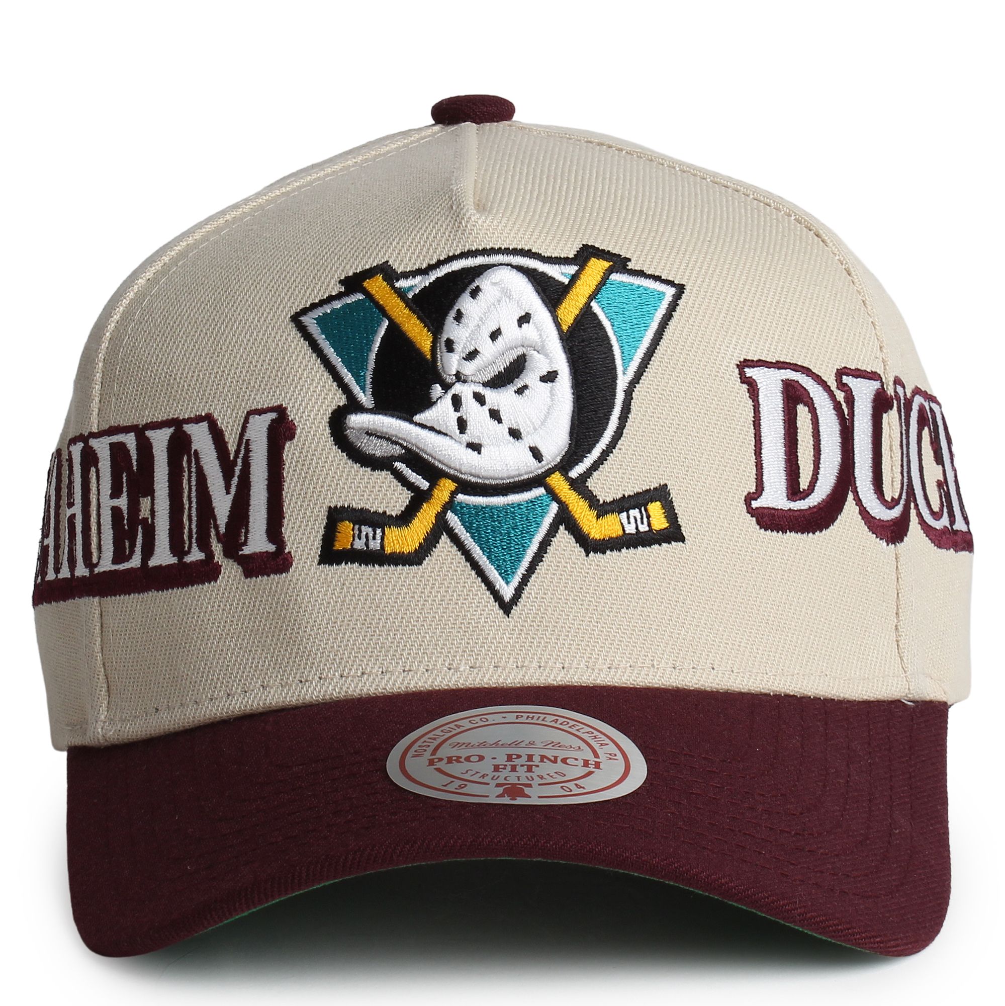 MITCHELL AND NESS NHL Anaheim Ducks Pro-Pinch Fit Snapback HP15307