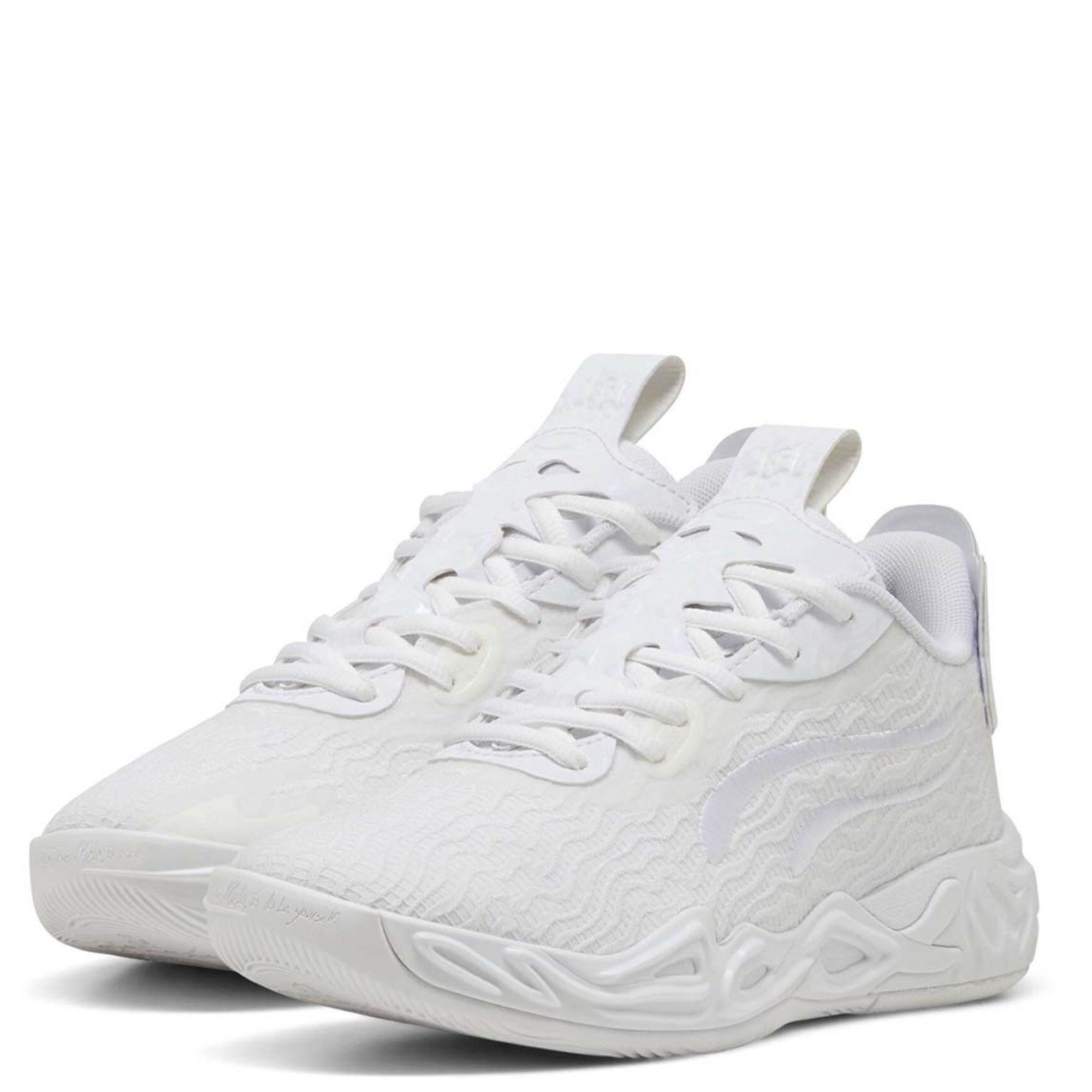PUMA Grade-School MB.04 Lo Ice White 31132101 - Shiekh