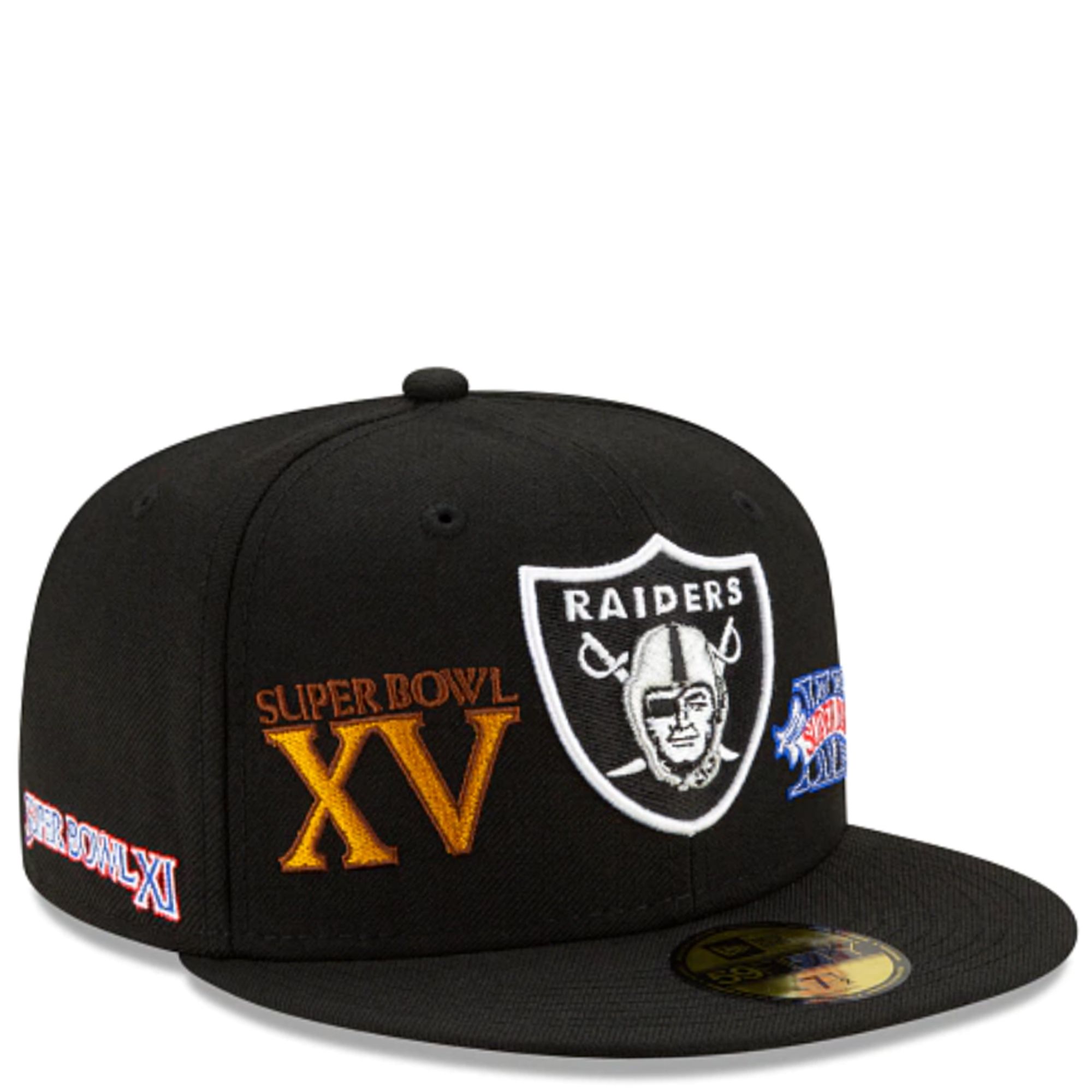 NEW ERA CAPS Las Vegas Raiders 3x World Champions 59Fifty