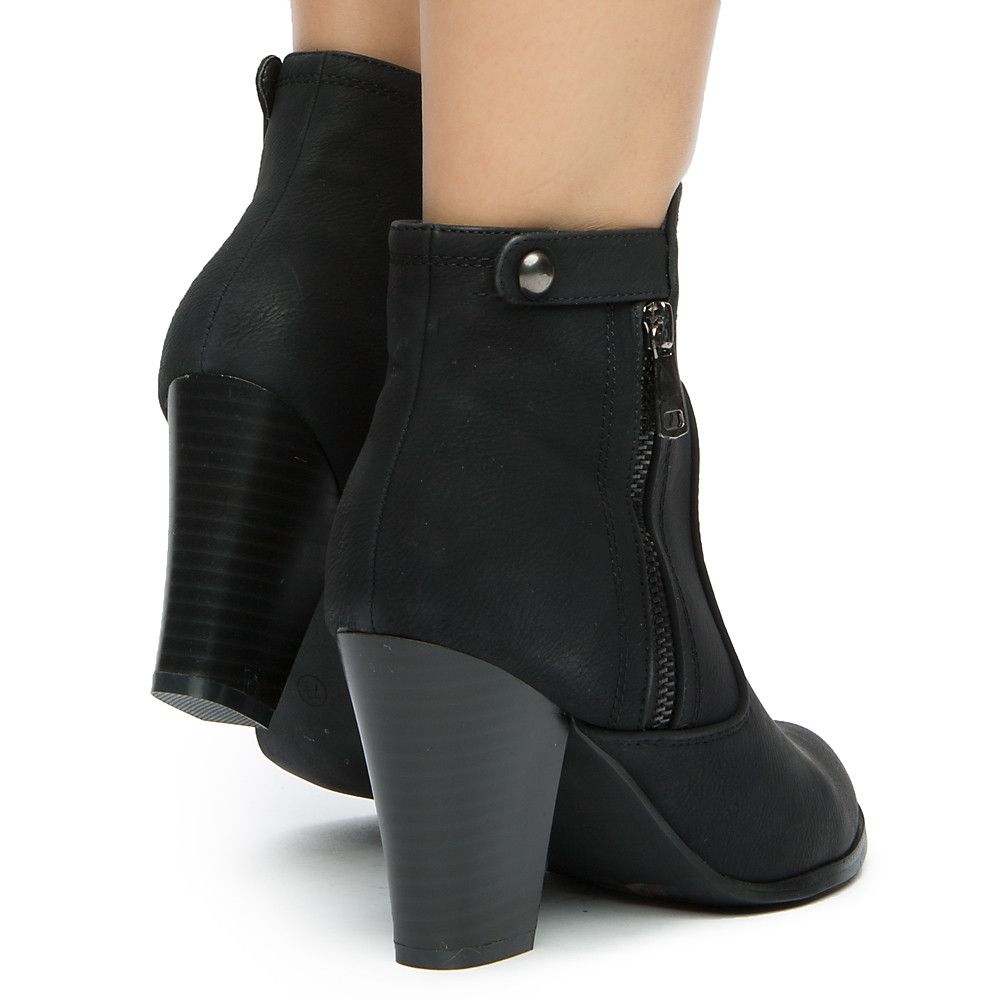 ELEGANT Women's Malena-2 Ankle Boot MALENA-2/BLACK - Shiekh