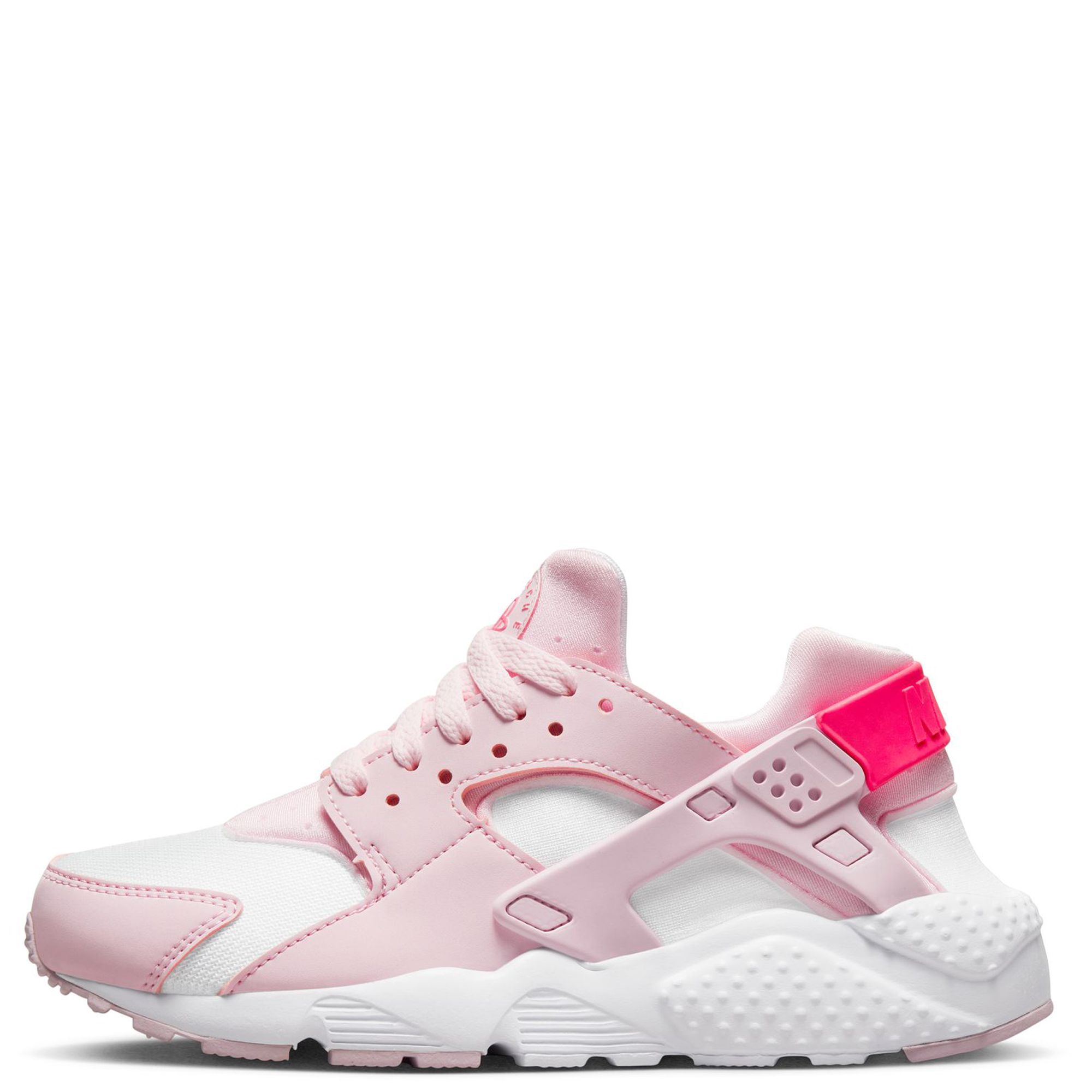 Huaraches white hot sale blue pink