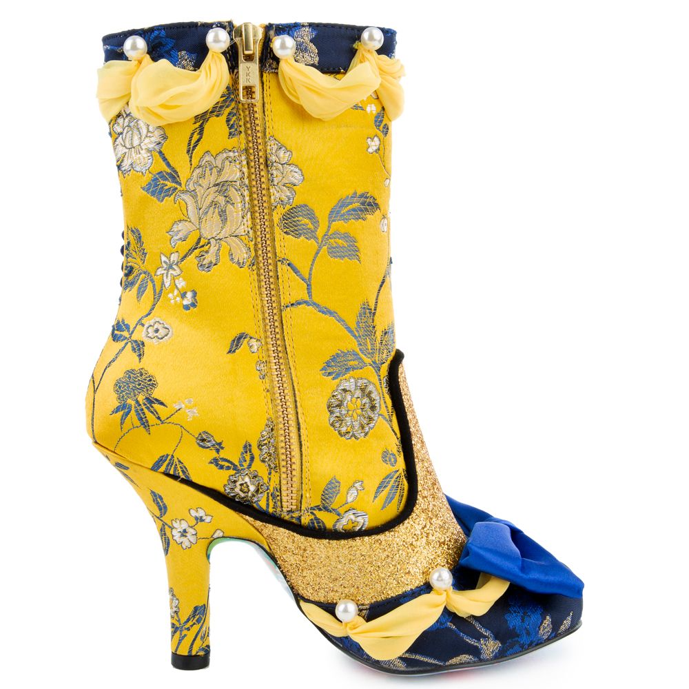 A Tale of Enchantment Irregular Choice Disneys Beauty and The Beast Gold/Blue 