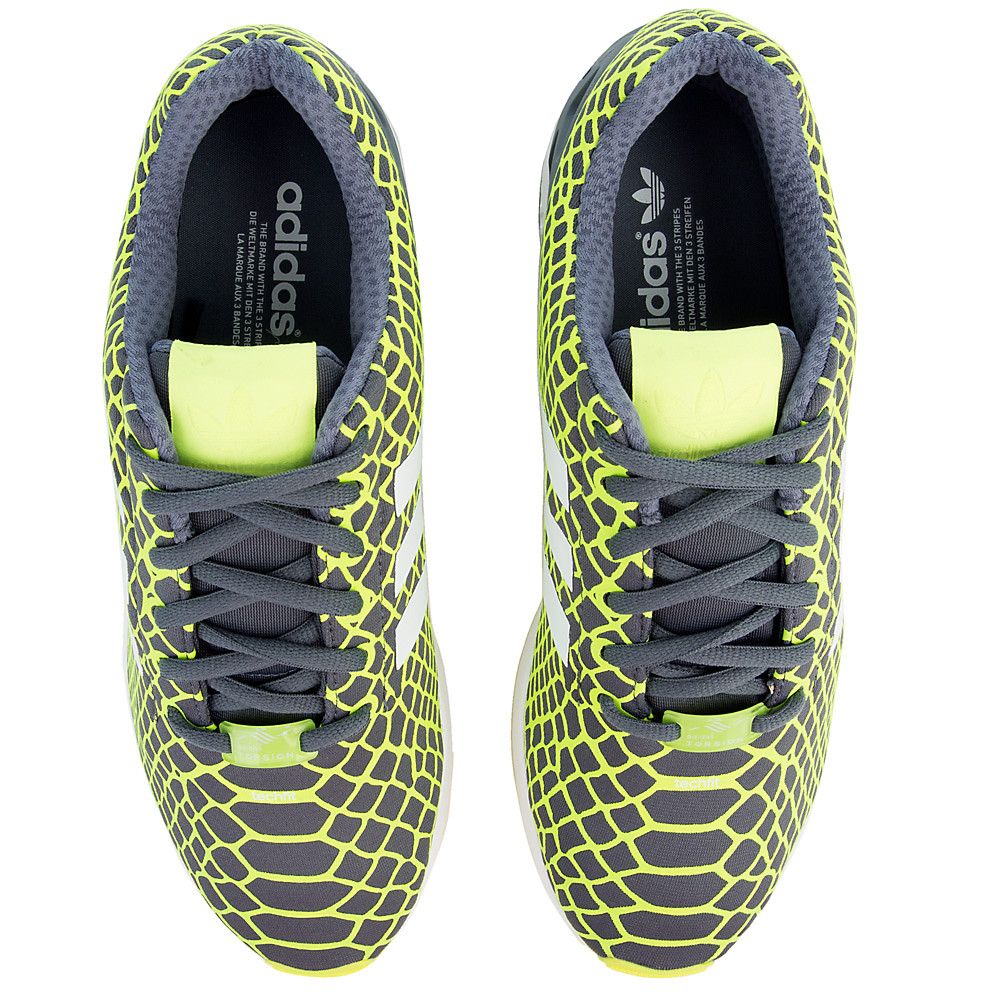ADIDAS Men's Zx Flux Techfit Sneakers B24934 - Shiekh