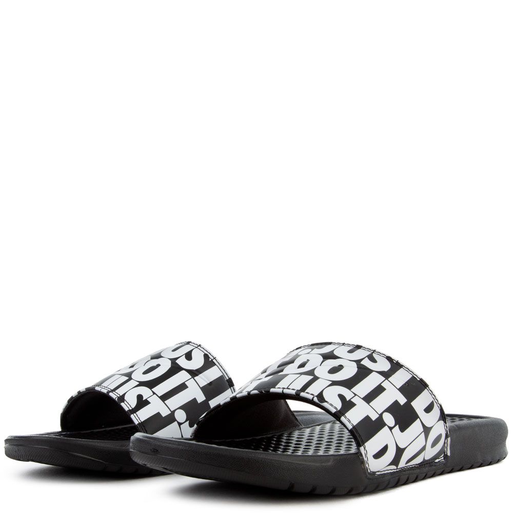 nike benassi jdi print black