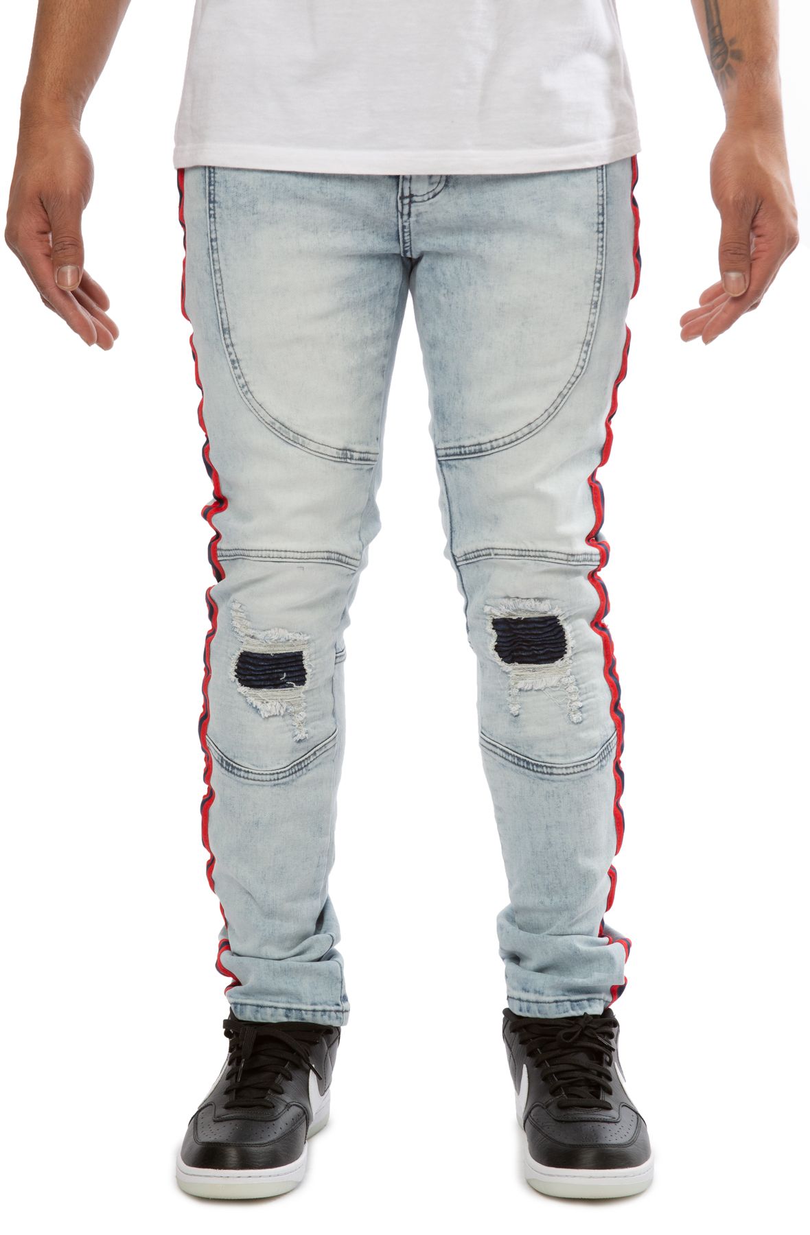 HIGH CALIBER Franklin V2 Jeans C12748-MBLUE - Shiekh