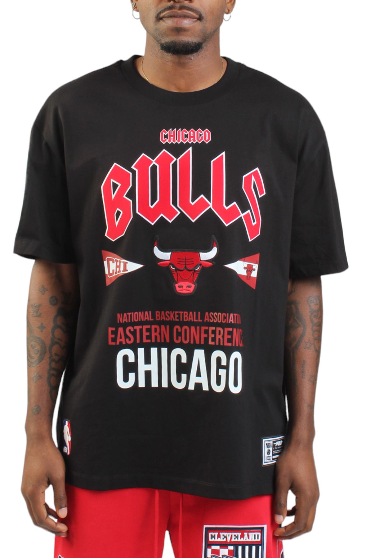 PRO STANDARD Chicago Bulls City Tour T-Shirt BCB1515612-BLK Shiekh
