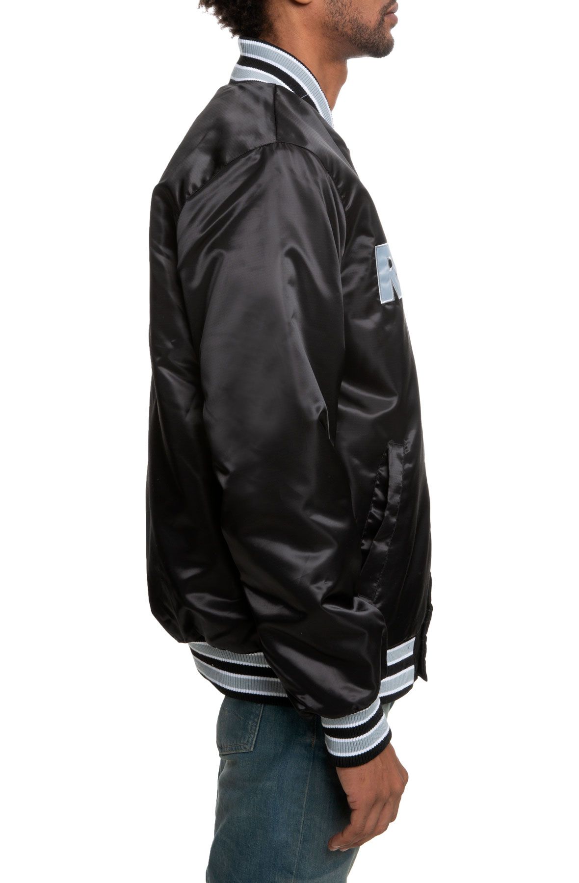 STARTER Oakland Raiders Varsity Jacket LS90E155-RAD - Shiekh STARTER Oakland Raiders Varsity Jacket LS90E155-RAD - Shiekh