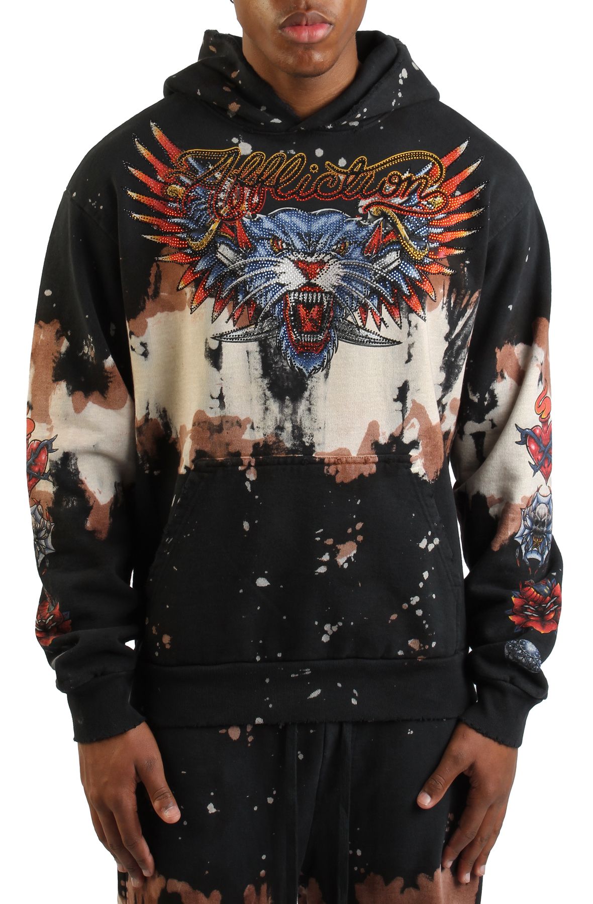 AFFLICTION Shadow Shifter Hoodie A30877-TWNK - Shiekh