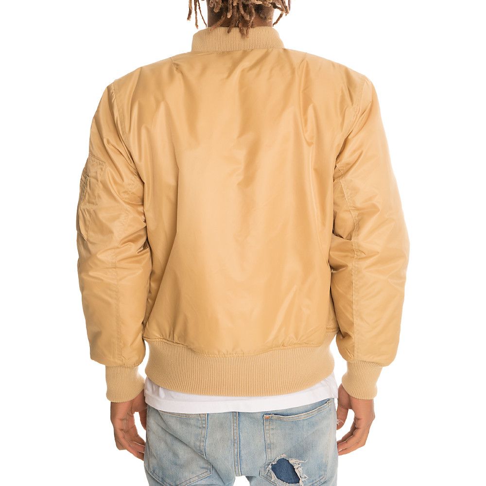 GENUINE Men's M1 Bomber Jacket HS601 BEI Shiekh