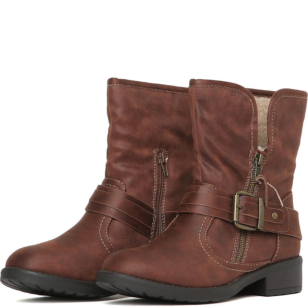 light tan flat boots