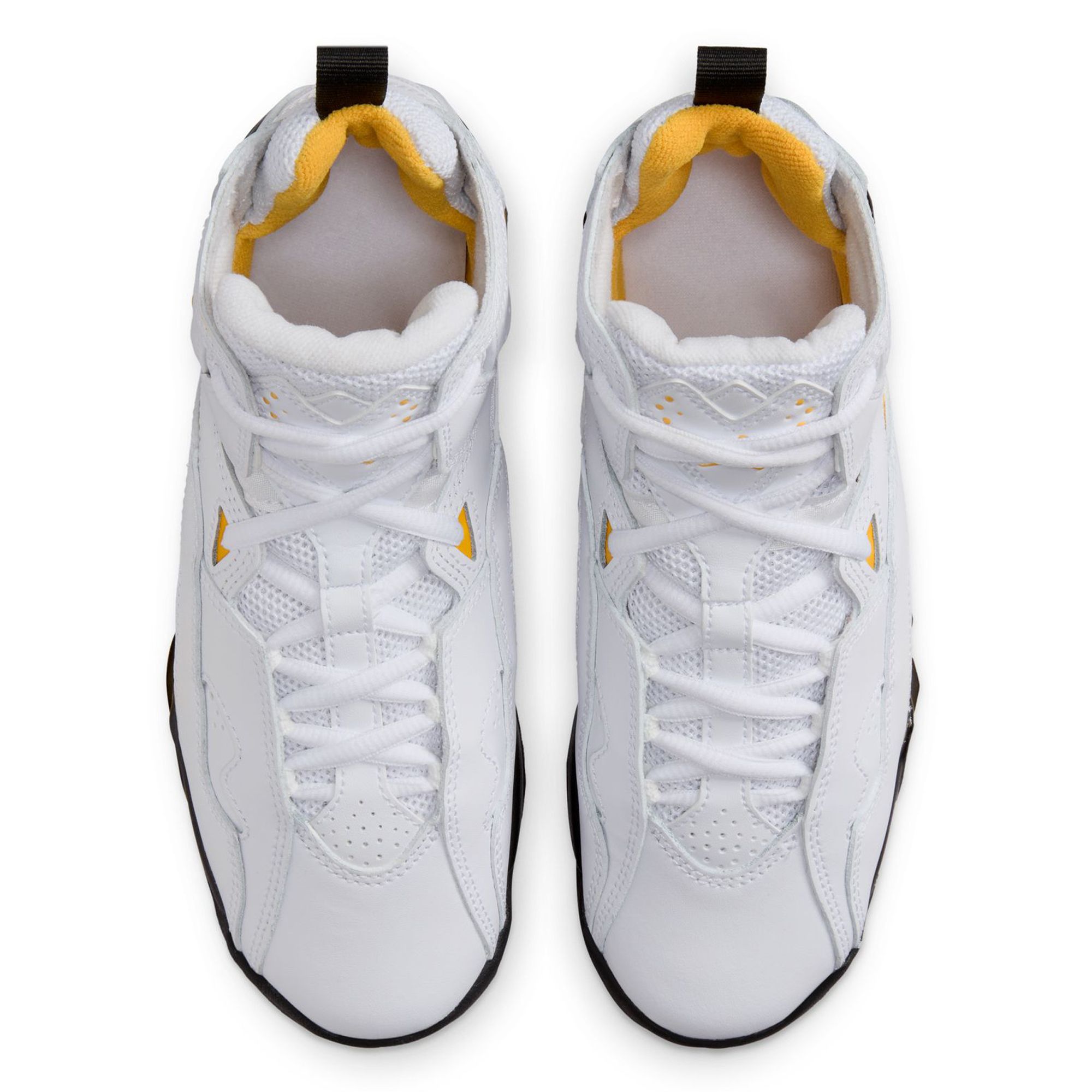スニーカー Nike Air Jordan True Flight Yellow Ochre White 342964-107 Jordan True Flight 'White Yellow Ochre' 342964-107 Men Sz 11