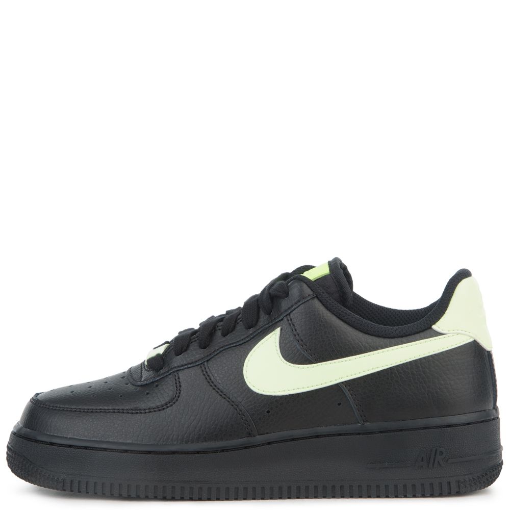 nike air force 1 black and volt