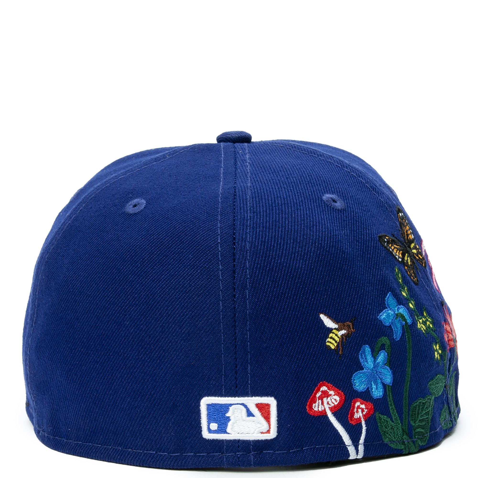 Shop New Era Los Angeles Dodgers Bloom Fitted Hat 60288185-ERA blue