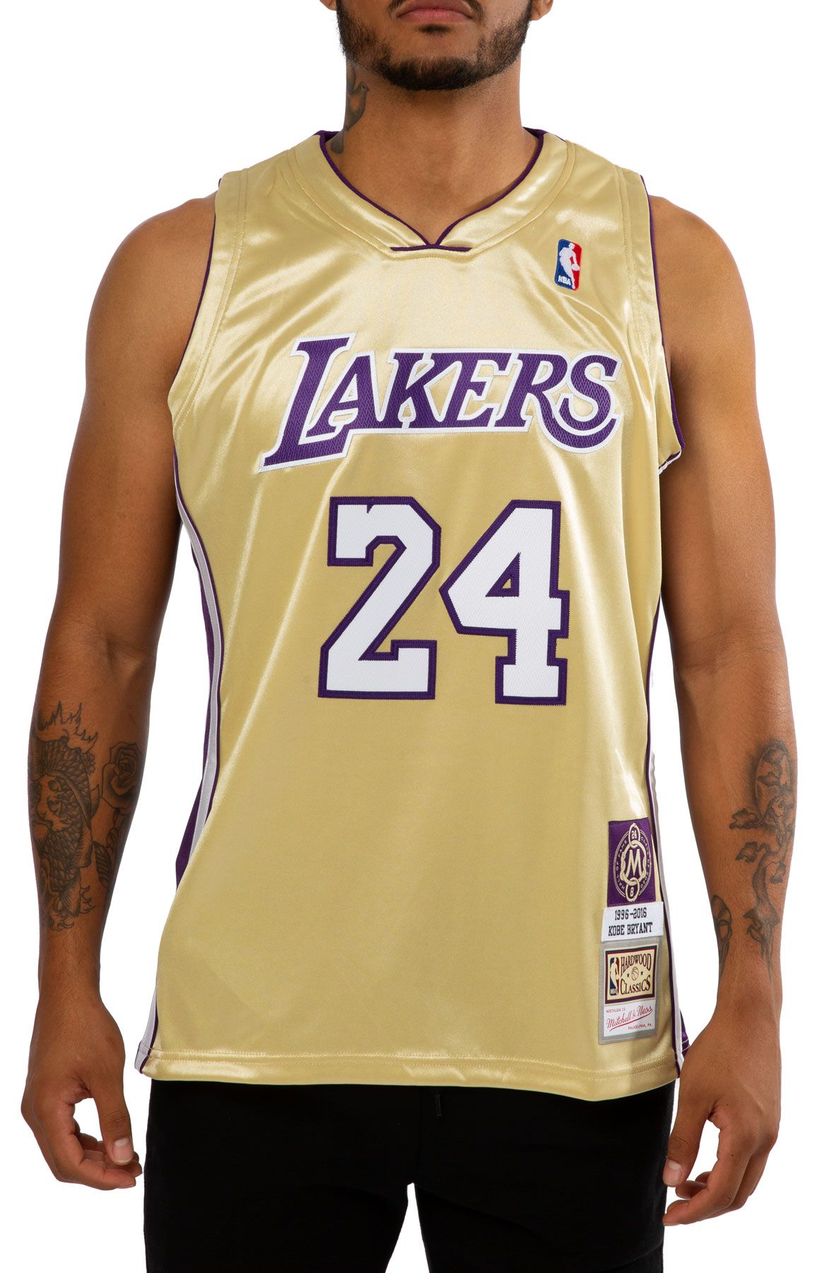 gold kobe jersey