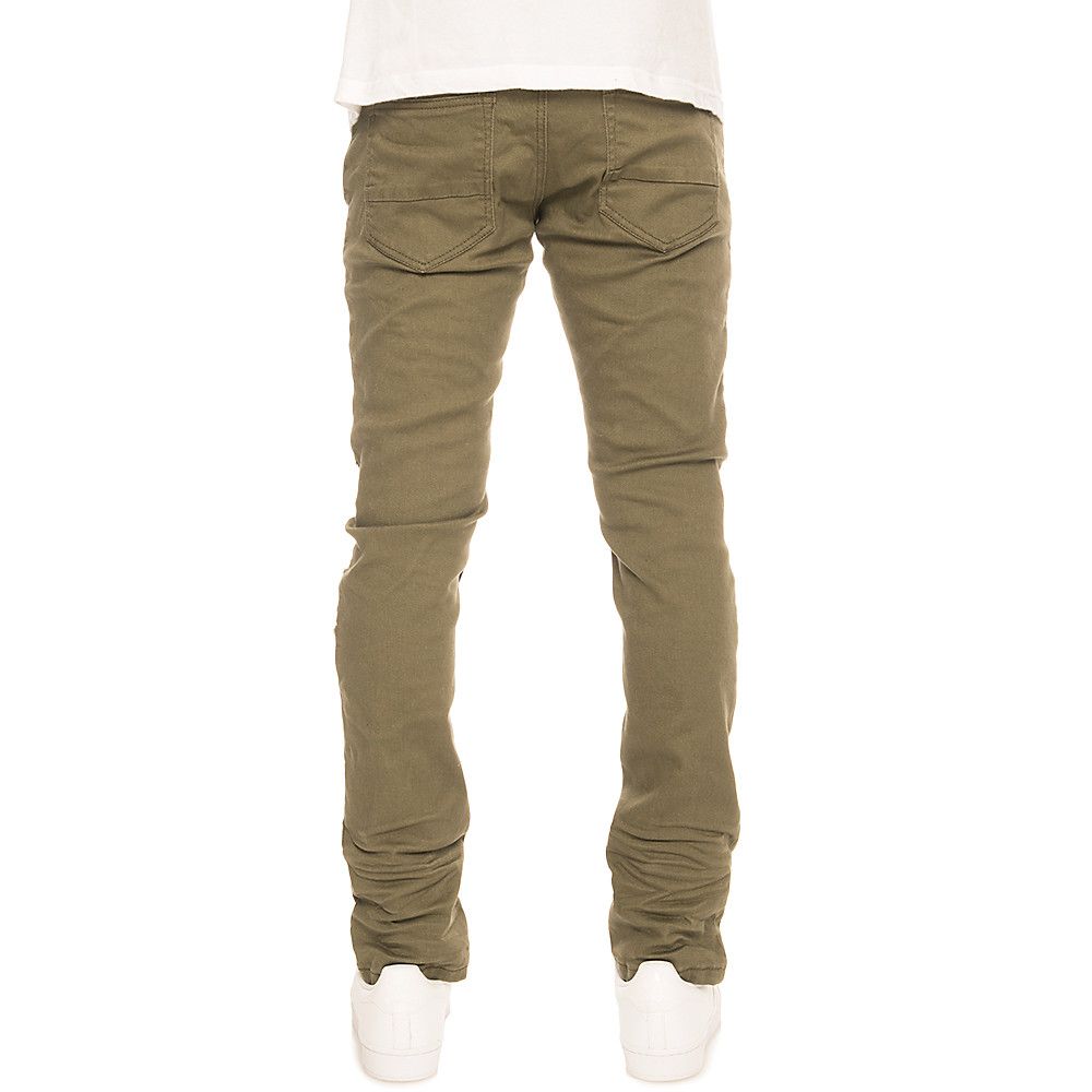 olive ripped jeans mens