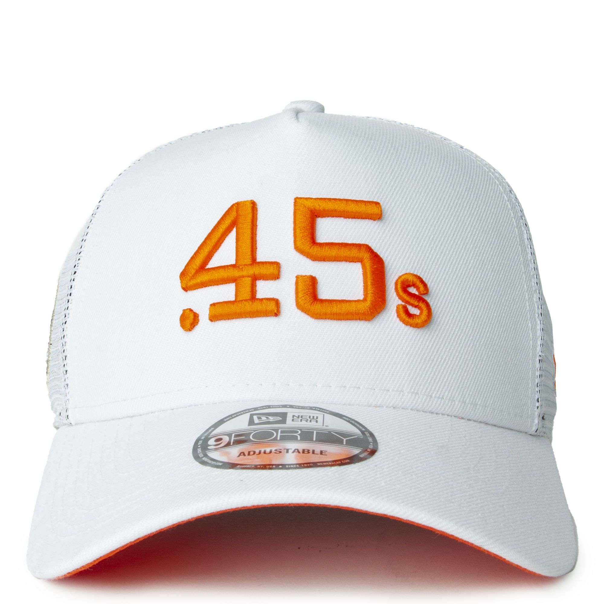New Era Caps Houston Colts 9FORTY Trucker Hat White
