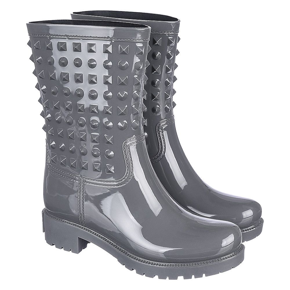 SHIEKH Rain Boot Alida-HR-1 ALIDA-HR-1/GRAY - Shiekh