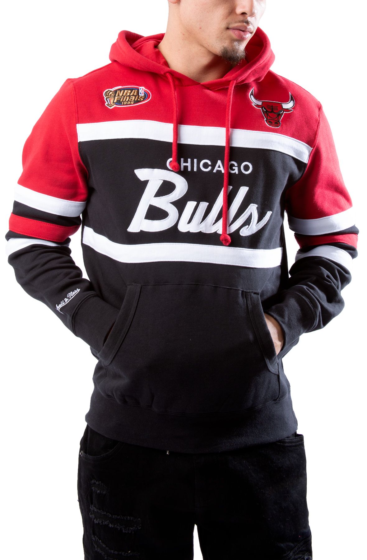 Mitchell & Ness NBA Coach Chicago Bulls Hoodie Sweatshirt