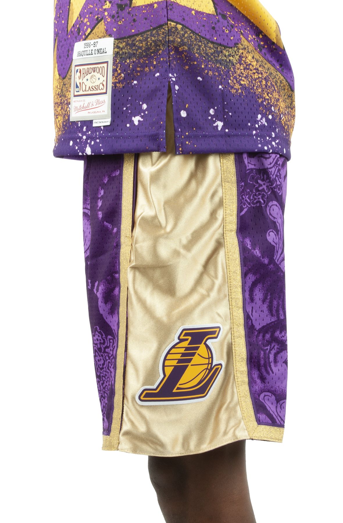 MITCHELL & NESS Los Angeles Lakers 2009-10 Hyper Hoops Swingman Shorts  PFSW1254-LAL09PPPDKPR - Karmaloop