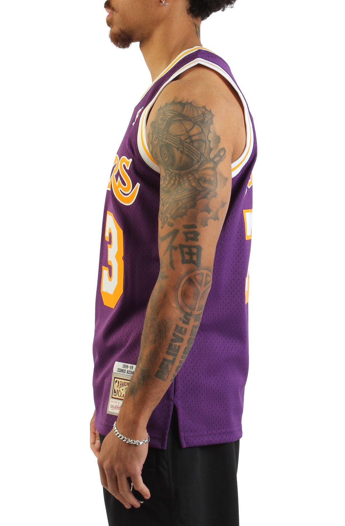 MITCHELL AND NESS NBA Los Angeles Lakers Dennis Rodman #73 '98-'99