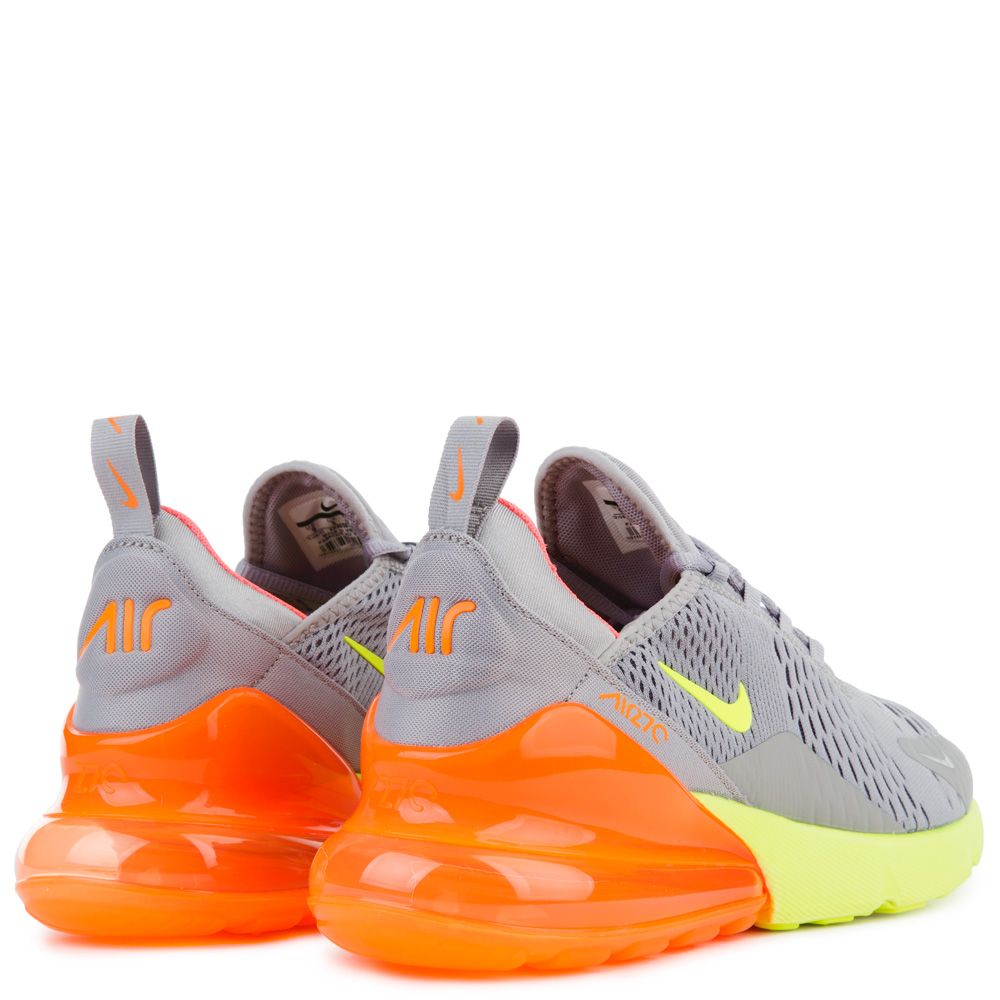 Nike air max outlet 270 grey volt orange