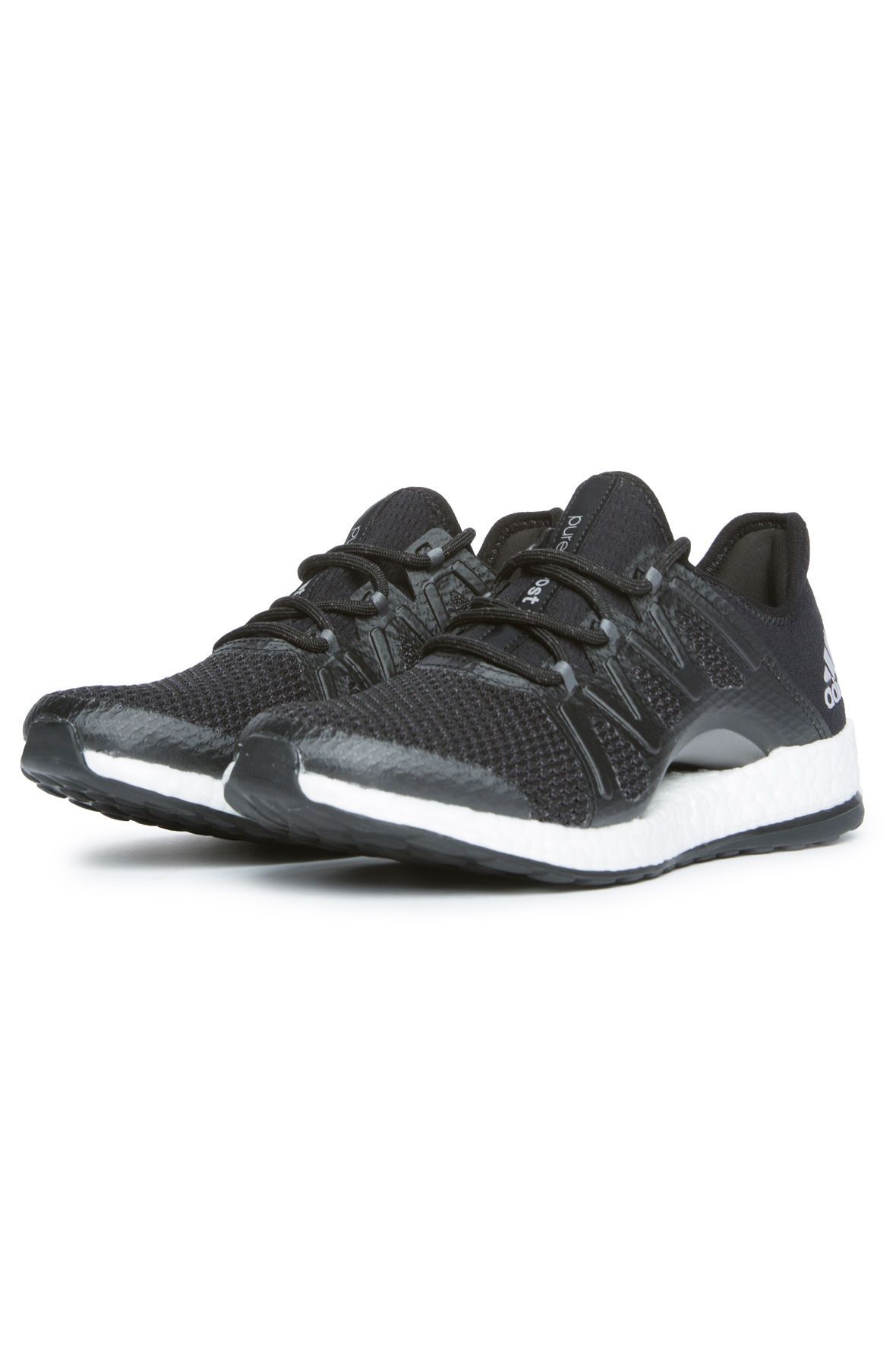 Adidas women's pure boost xpose running shoes  black/silver best sale