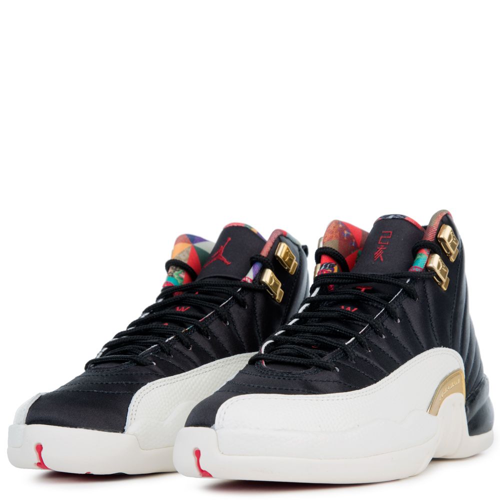 Black true red discount sail jordan 12