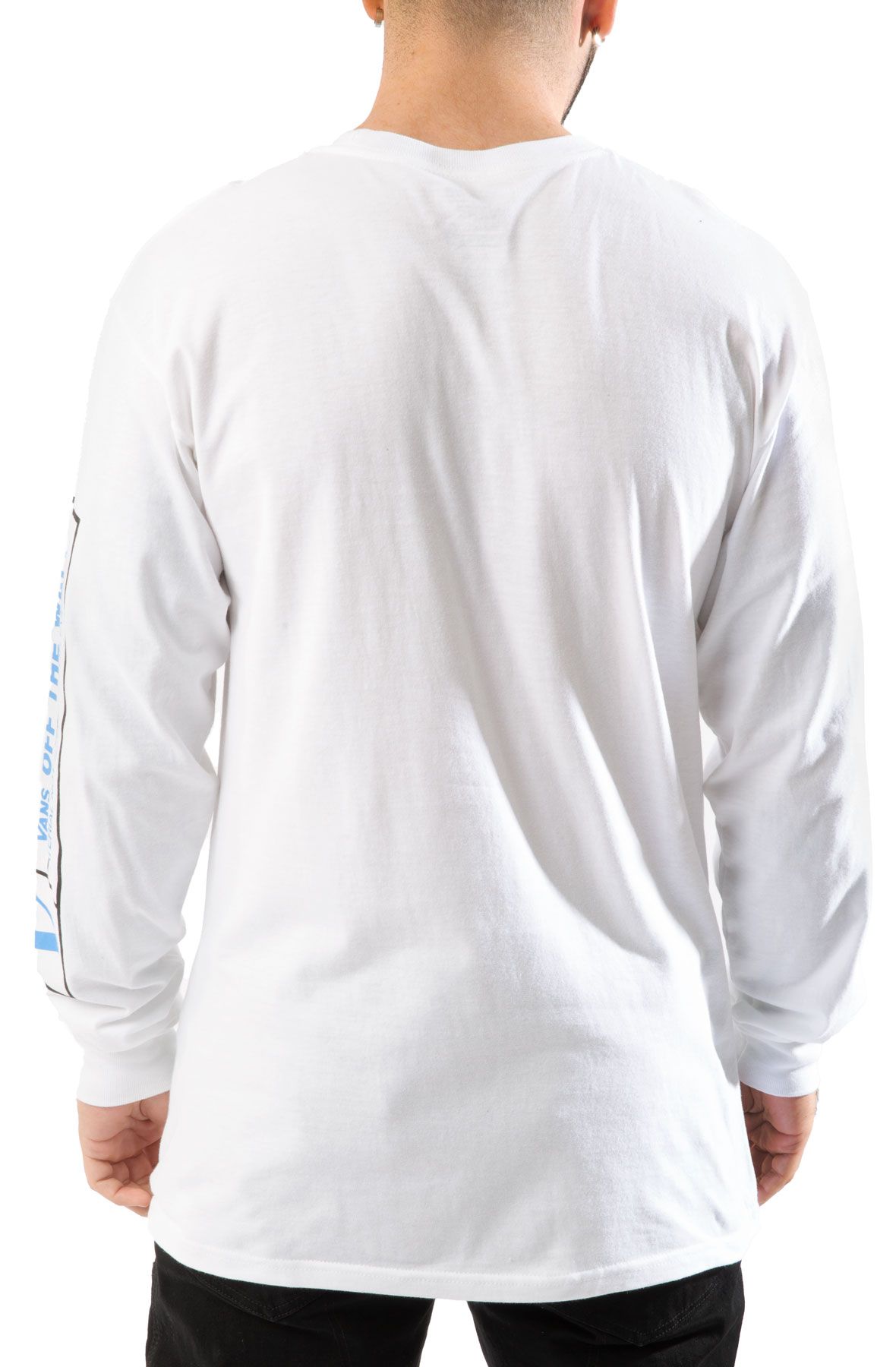 T-shirts manches longues Homme | Ave Longues Manches White | Vans » Ritam  Kulturizma