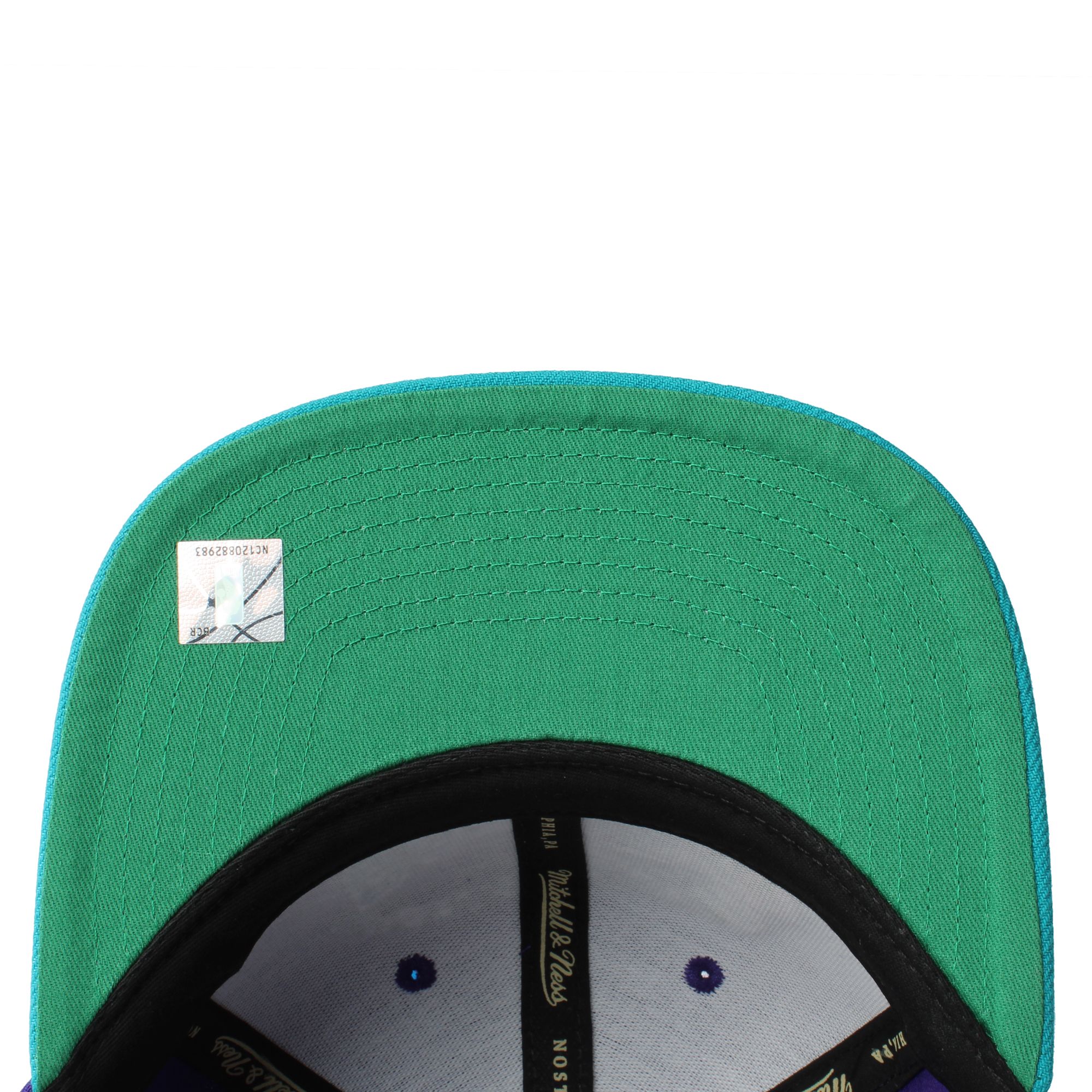 MITCHELL AND NESS Charlotte Hornets Crooked Path Snapback