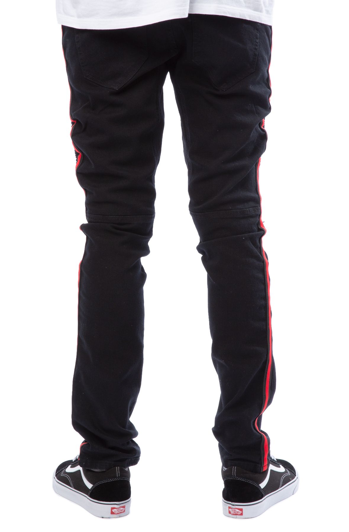 Dunning Moto Side Stripe Jeans RCHKL1-BRED -