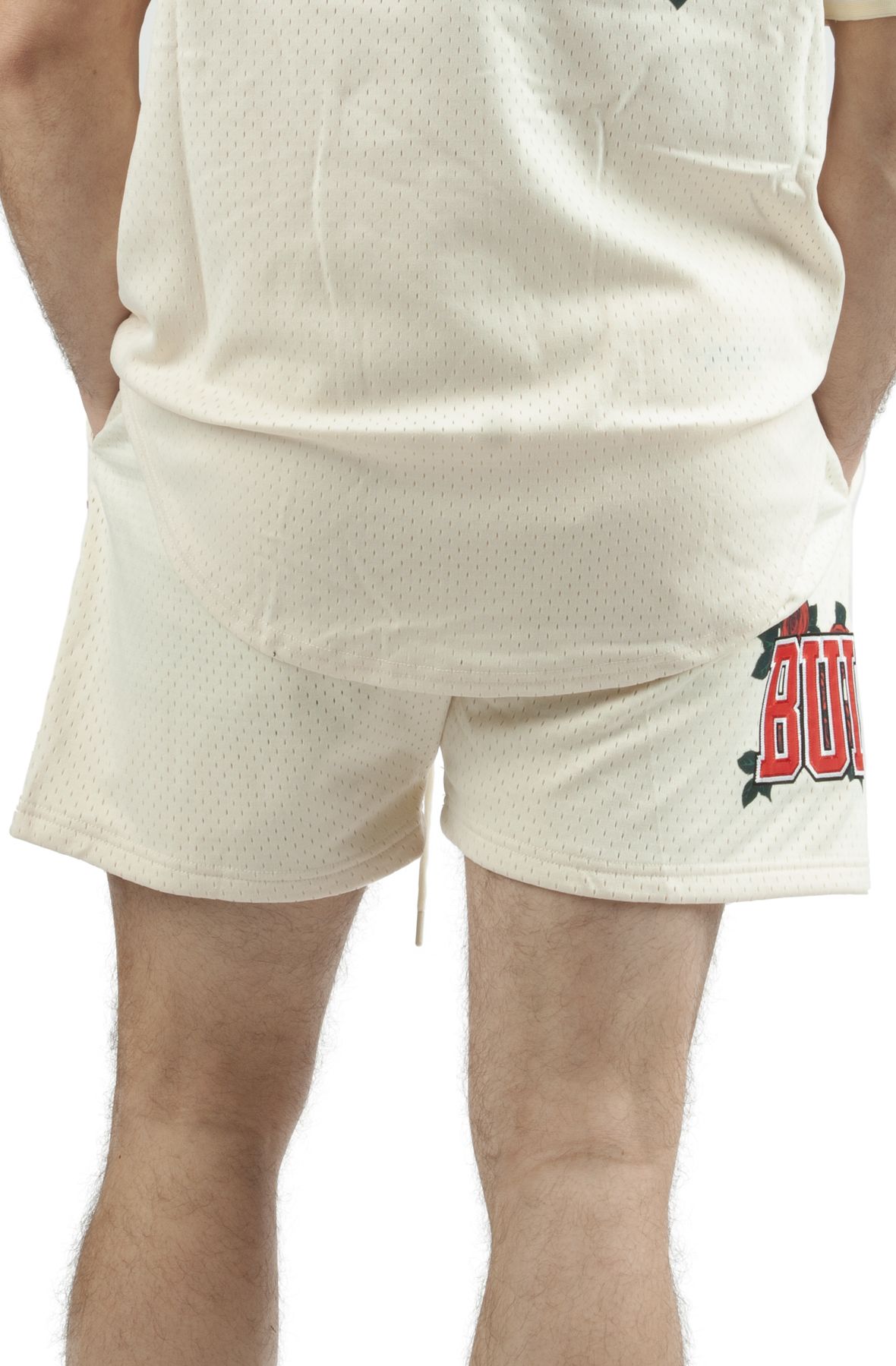 NEW YORK GIANTS ROSES MESH SHORT (RED) – Pro Standard