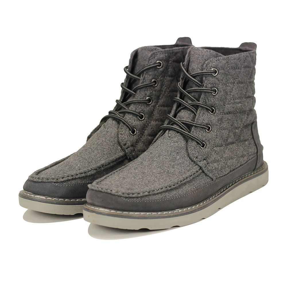 TOMS Toms for Men: Searcher Boot Castlerock Quilted Wool  display picture 3