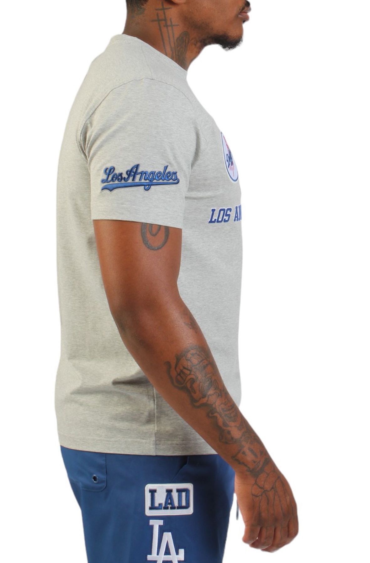 PRO STANDARD Dodgers Area Code T-Shirt LLD1314708-HGR - Shiekh
