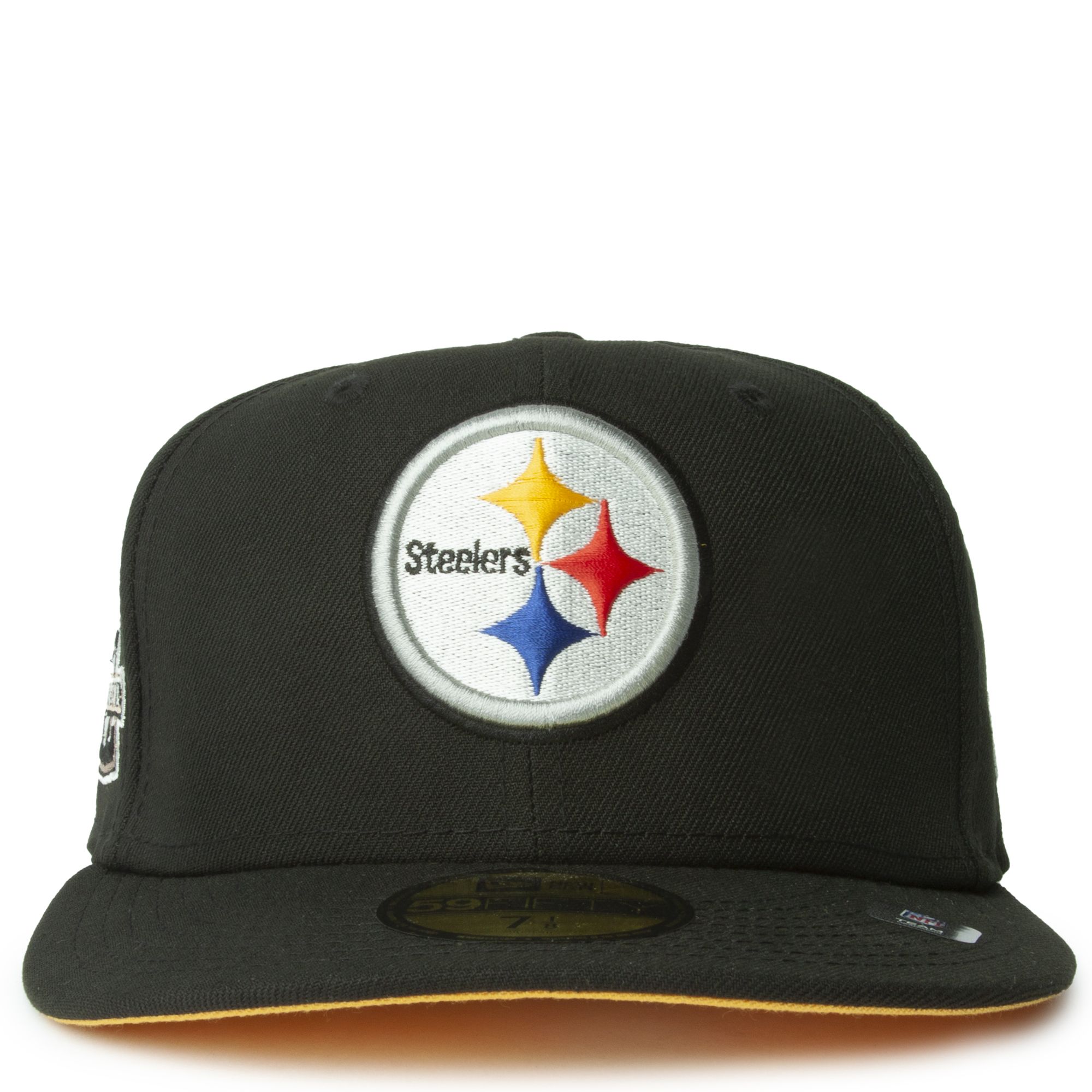 New Era Caps Pittsburg Steelers Black 59FIFTY Fitted Hat Black