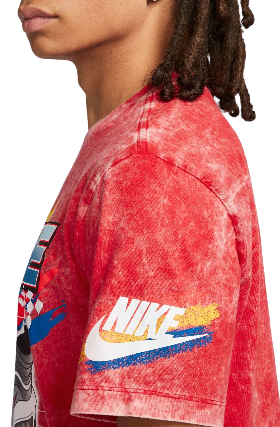 racer pink nike shirt