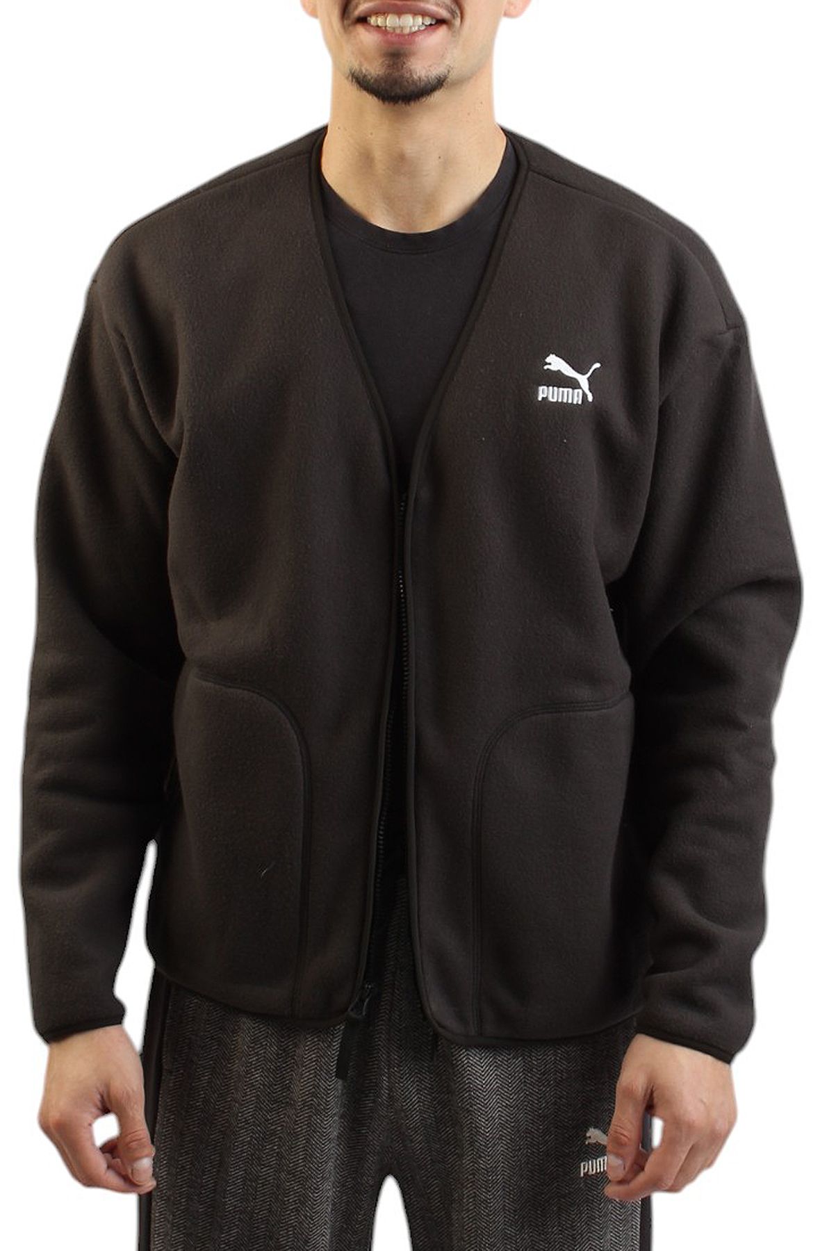 リー PUMA CLASSICS POLAR FLEECE CARDIGAN 62672601 - Shiekh