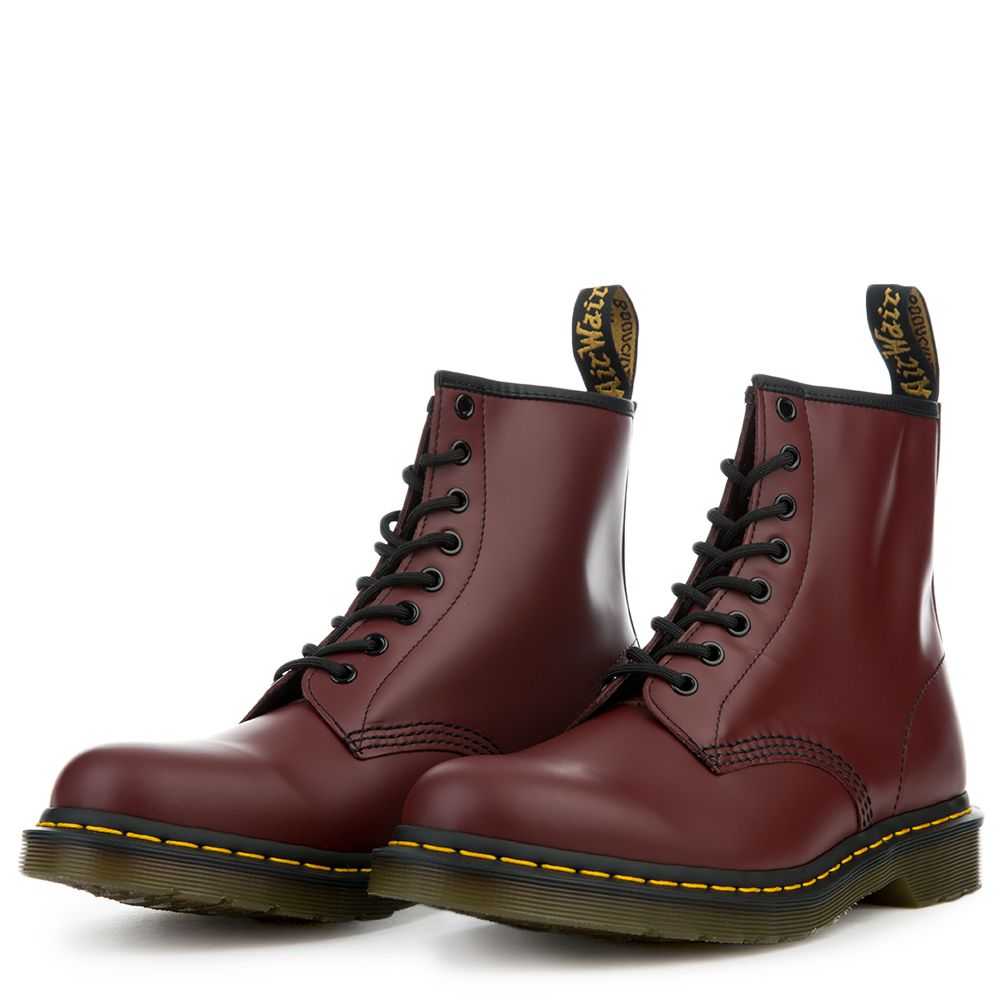 Dr martens nappa outlet red