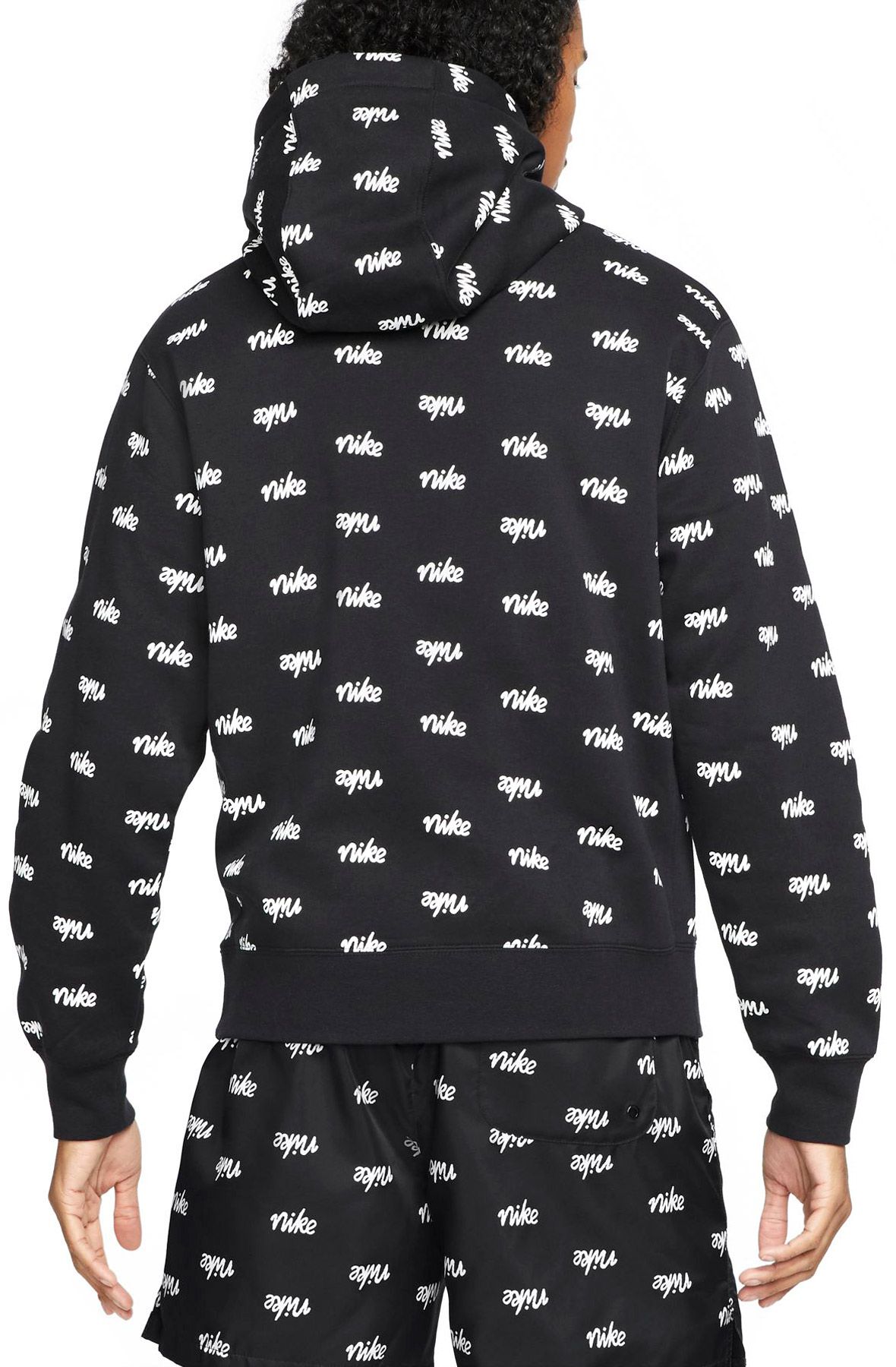 nike pattern hoodie