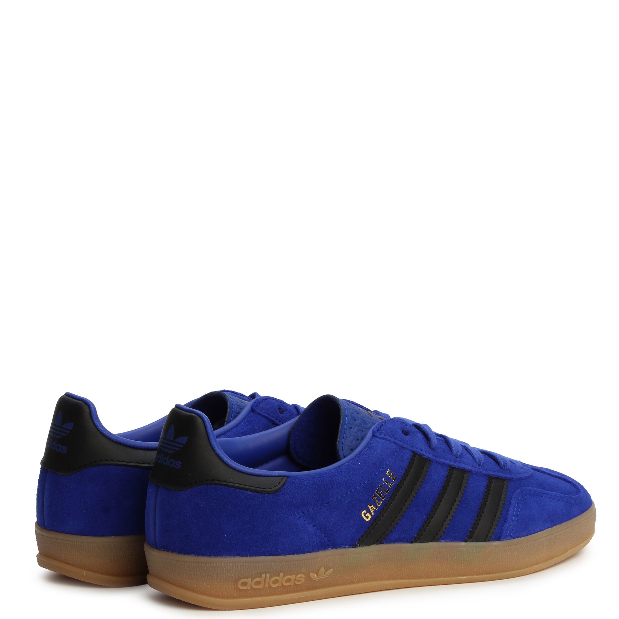 adidas gazelle silver green womens ADIDAS ORIGINALS Gazelle Indoor Argentina Sneakers in Blue and Black for  Men and Women main image 1