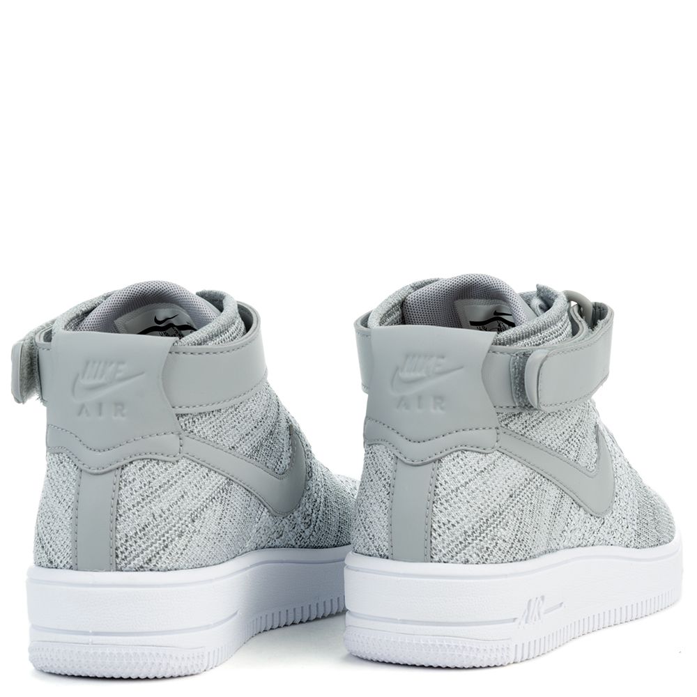 air force flyknit grey