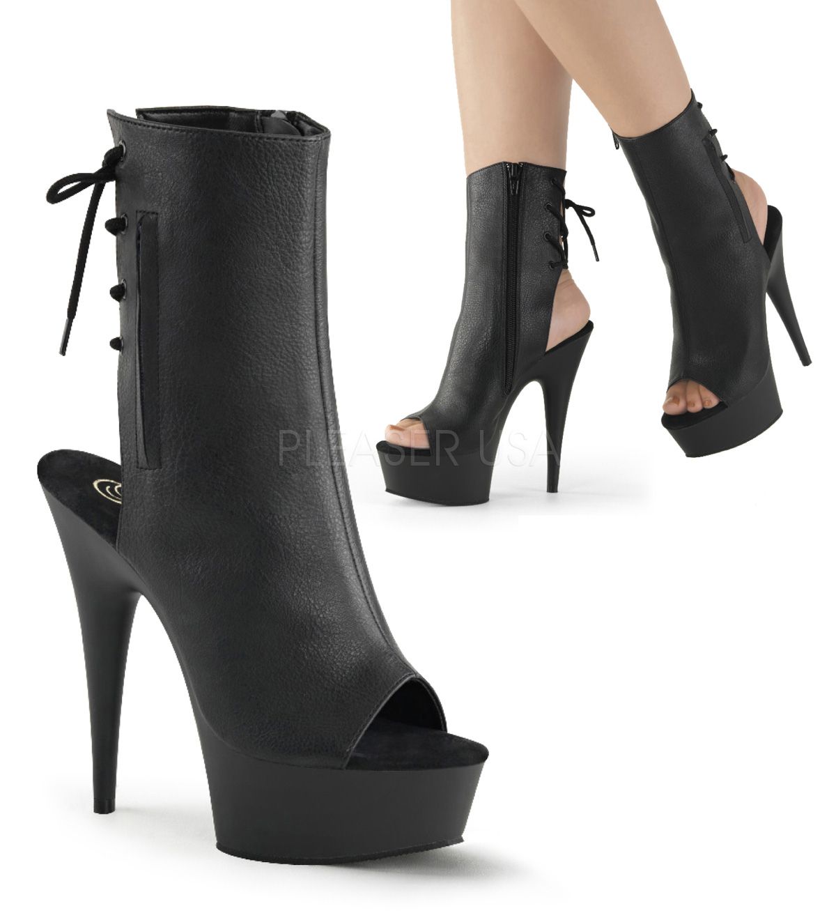 PLEASER DELIGHT-1018 DEL1018/B/PU - Shiekh