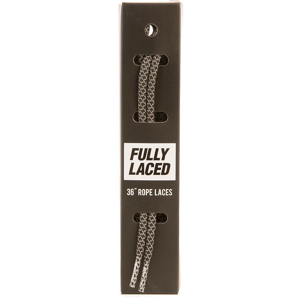 rope shoe laces black